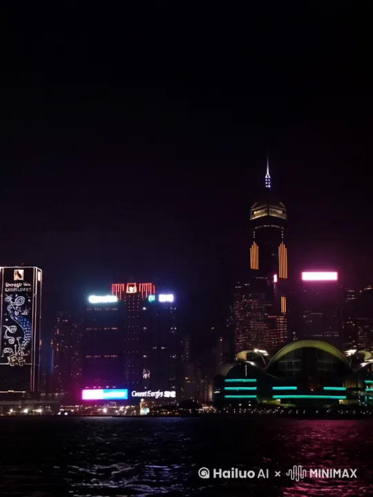 浏览香港夜景 by Hailuo AI Video Generator