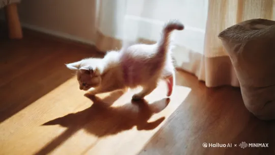 小猫 by Hailuo AI Video Generator