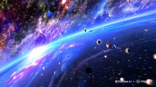 **场景:星际战争 - 最后的防线**
**背景:**
在遥远的未来,人类已经殖民了多个星系,但一个强大的外星种族——“虚空吞噬者”正在吞噬整个银河系。他们的目标是吸收所有星系的能量,将其转化为他们的生存资源。人类联盟与多个外星种族组成了“银河联合舰队”,试图阻止虚空吞噬者的入侵。
---
**场景描述:**
**1. 开篇 - 宇宙的宁静**
镜头从地球缓缓拉远,穿过太阳系,进入浩瀚的宇宙。繁星点点,星系旋转,宇宙的宁静被一阵强烈的能量波动打破。虚空吞噬者的舰队从黑暗的虚空中浮现,巨大的黑色战舰如同深渊巨兽,吞噬着周围的光线。
**2. 银河联合舰队的集结**
镜头切换到银河联合舰队的母星——“希望之星”。巨大的太空港口中,成千上万的战舰正在集结。人类、外星种族、机器人战士在港口中忙碌着,准备最后的决战。战舰的引擎轰鸣,能量护盾闪烁着蓝色的光芒。
**3. 指挥中心的紧张气氛**
在母星的指挥中心,银河联合舰队的指挥官——一位年迈但坚毅的人类将军,站在全息投影前,凝视着虚空吞噬者的舰队。他的副官——一位来自外星种族的智者,低声说道:“将军,这是我们最后的防线。如果失败,整个银河系将陷入永恒的黑暗。”
将军深吸一口气,坚定地说道:“我们不会失败。为了银河系的未来,我们必须战斗到底。”
**4. 战斗的开始**
随着一声令下,银河联合舰队的战舰如离弦之箭,冲向虚空吞噬者的舰队。激光炮、等离子武器、导弹在宇宙中交织成一片光网。巨大的战舰在太空中爆炸,火光四溅,碎片飞散。
**5. 英雄的牺牲**
在战斗最激烈的时刻,一艘人类旗舰——“希望号”被虚空吞噬者的主炮击中,能量护盾崩溃,舰体开始解体。舰长——一位年轻的女性军官,冷静地下达了最后的命令:“所有人员,立即撤离!我将手动操控战舰,冲向敌方主舰!”
她的副官试图阻止她,但她坚定地说道:“这是唯一的机会。为了银河系的未来,我必须这么做。”
**6. 最后的冲锋**
“希望号”在舰长的操控下,如同一颗燃烧的流星,冲向虚空吞噬者的主舰。虚空吞噬者的舰队试图拦截,但“希望号”的速度太快,最终撞上了敌方主舰的核心。巨大的爆炸在宇宙中绽放,虚空吞噬者的主舰被摧毁,整个舰队开始崩溃。
**7. 胜利的曙光**
随着虚空吞噬者的舰队溃败,银河联合舰队的战士们欢呼雀跃。镜头拉远,宇宙再次恢复了宁静。繁星点点,银河系的光芒重新闪耀。
**8. 结尾 - 新的希望**
镜头回到地球,人类在废墟中重建家园。孩子们在星空下仰望,眼中充满了希望。旁白响起:“在这场浩劫中,我们失去了许多,但我们从未放弃希望。银河系的未来,掌握在我们手中。”
---
**画面渐暗,字幕浮现:**
“为了那些为银河系未来而战的英雄们。”
**音乐响起,影片结束。**
---
这个场景充满了宏大的宇宙战争、英雄的牺牲和人类的希望,适合作为一部科幻大片的开场或高潮部分。 by Hailuo AI Video Generator