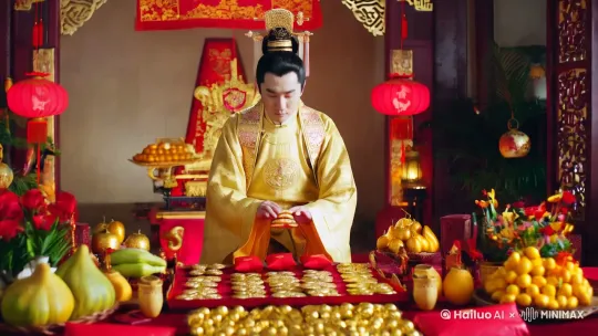 大年初五迎财神 by Hailuo AI Video Generator