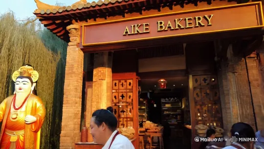 “aike烘焙”喜迎财神 by Hailuo AI Video Generator