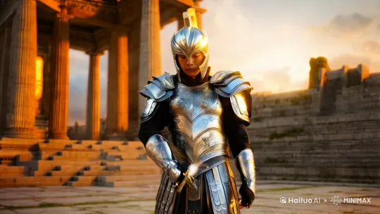 变身成铠甲勇士 by Hailuo AI Video Generator