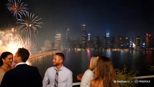 新年快乐 by Hailuo AI Video Generator