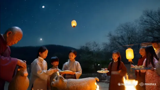 立春是中国传统二十四节气之首，标志着春季的开始。2025年2月3日晚上10点10分，将迎来立春节气。立春在不同的地区有不同的称呼，如‘春打五九尾’或‘春打六九头’。立春当天，许多地方会举行‘打春’活动，通过泥塑春牛并用彩鞭轻击的形式，寄托对未来一年风调雨顺、农业丰收的美好祝愿。此外，立春还有‘咬春’的习俗，人们会品尝新鲜蔬菜和特色美食，如春饼和春卷，以此表达对新生事物的喜爱与期待。特别是在南方城市，春卷是最具代表性的美食之一  by Hailuo AI Video Generator