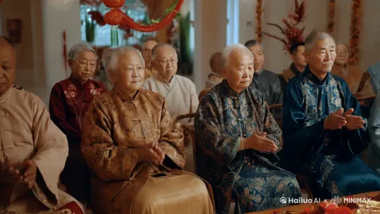 给长辈新年祝福 视频 by Hailuo AI Video Generator