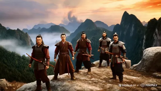 狼牙山五壮士 by Hailuo AI Video Generator