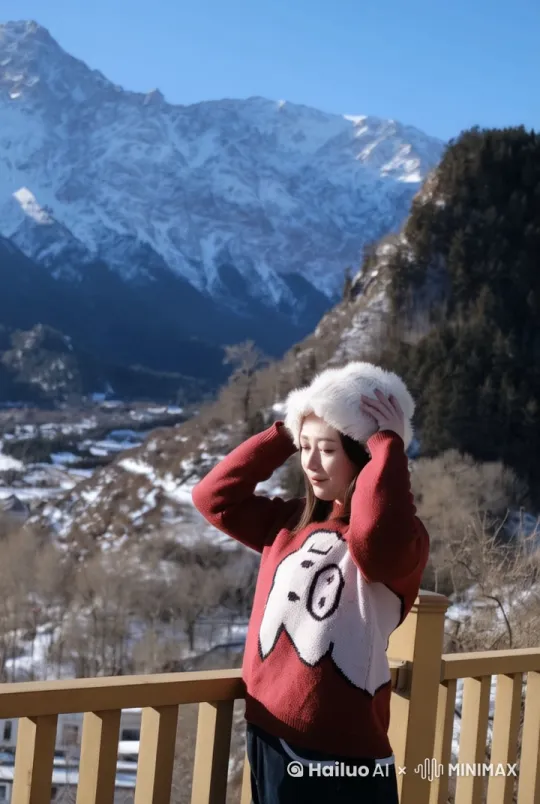 生成一个我在河西走廊旅游，感叹天地广阔无垠，生命其实可以自由广阔的视频，要小红书vlog的那种风格 by Hailuo AI Video Generator