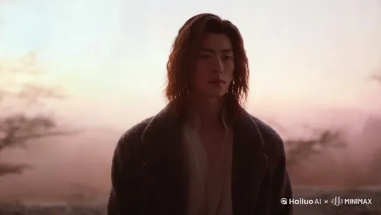 小明突然发现自己周围的环境快速变化，从白天到黑夜，季节从夏天变成冬天。背景快速变化，小明的头发变长，衣服也从短袖变成了厚外套。 by Hailuo AI Video Generator