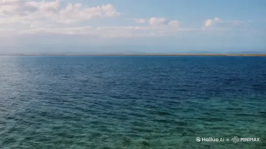 碧水浩浩云茫茫，美人不来空断肠。 by Hailuo AI Video Generator