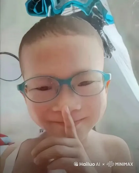 闭眼的时候眼睛觉醒成为写轮眼 by Hailuo AI Video Generator