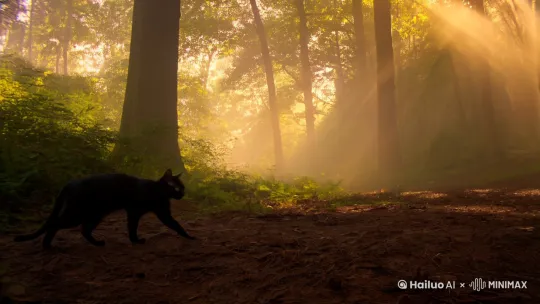 https://hailuoai.com/video/discover/333795159081082880，变成一只猫 by Hailuo AI Video Generator