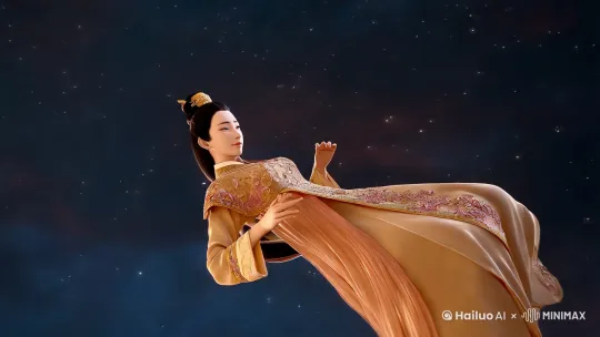 嫦娥奔月 by Hailuo AI Video Generator