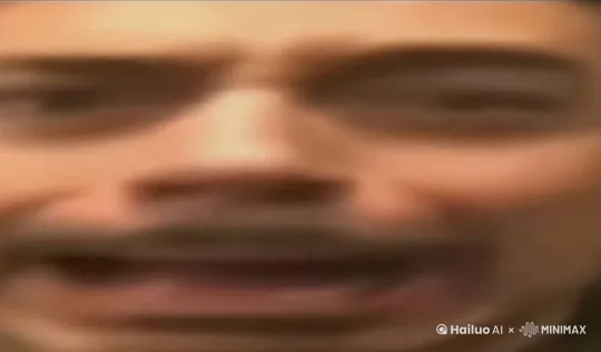 男人闭上嘴巴再来张开一直重复 by Hailuo AI Video Generator