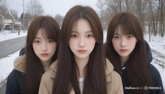 风吹头发，动起来 by Hailuo AI Video Generator