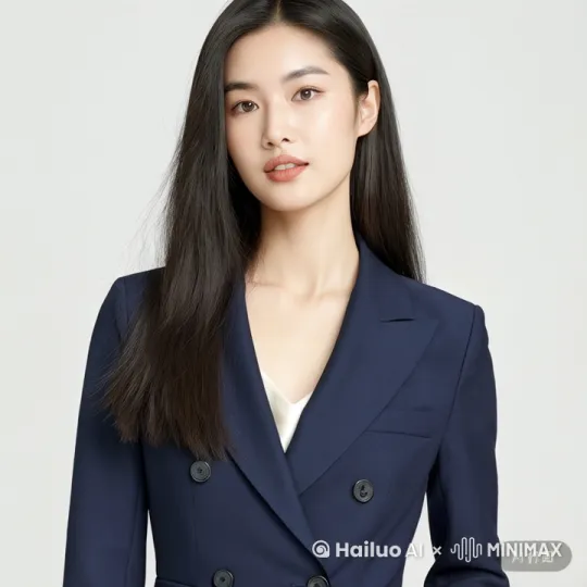 他是主持人，真在主持一场 发布会 by Hailuo AI Video Generator