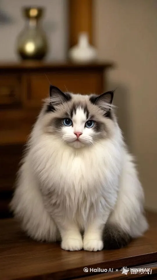 猫咪变魔术，变鸭子 by Hailuo AI Video Generator