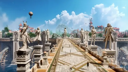 让场景动起来，镜头向前推进 by Hailuo AI Video Generator
