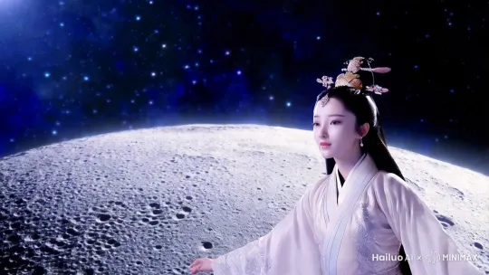 嫦娥奔月。电影风格 by Hailuo AI Video Generator