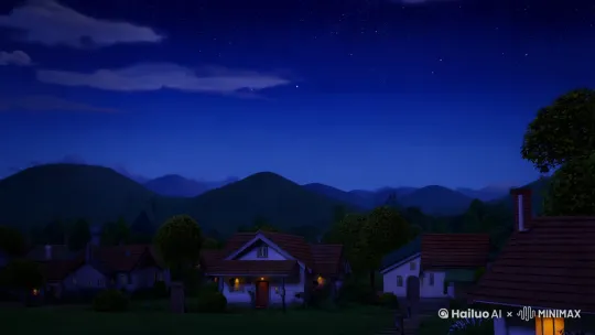 ### 短视频脚本：《星星的守护者》

#### **场景 1：宁静的小村庄 - 夜晚**

**[画面]**  
- 镜头缓缓推近，展示一个宁静的小村庄，房屋错落有致，远处是连绵的山脉。
- 月光洒在村庄上，营造出梦幻的氛围。

**[音效]**  
- 轻柔的风声和虫鸣声。
- 背景音乐：柔和的钢琴曲。

**[字幕]**  
- “在一个宁静的小村庄里，住着一个名叫莉莉的小女孩。”

**[画面]**  
- 镜头切换到莉莉的家，后院的秋千轻轻摇晃。
- 莉莉坐在秋千上，金色的长发随风飘动，她抬头仰望着星空。

**[音效]**  
- 背景音乐渐渐减弱，突出星空的宁静。

**[字幕]**  
- “莉莉对夜空充满了好奇，尤其是那些闪烁的星星。”

#### **场景 2：流星划过天际**

**[画面]**  
- 镜头切换到星空，一颗流星突然划过天际，留下长长的光尾。
- 流星落在莉莉面前，地面微微震动。

**[音效]**  
- 流星划过的声音：尖锐而短暂。
- 流星落地的声音：轻微的“砰”声。

**[字幕]**  
- “一天晚上，一颗流星划过天际，落在她面前。”

**[画面]**  
- 莉莉惊讶地站起来，跑向流星落下的地方。
- 她蹲下身子，发现地上有一颗闪闪发光的星星石。

**[音效]**  
- 莉莉的脚步声。
- 星星石发出的柔和光芒，伴随着轻微的“嗡嗡”声。

**[字幕]**  
- “莉莉惊讶地发现，地上有一颗闪闪发光的星星石。”

#### **场景 3：星星石的呼唤**

**[画面]**  
- 星星石发出柔和的光芒，光芒渐渐形成一个人形。
- 星星精灵出现在莉莉面前，温柔地看着她。

**[音效]**  
- 星星石发出的柔和光芒，伴随着轻微的“嗡嗡”声。
- 星星精灵的声音：温柔而神秘。

**[字幕]**  
- “星星石发出柔和的光芒，仿佛在对她说话。”

**[星星精灵]**  
- “亲爱的小莉莉，我是星星的守护者。我需要你的帮助。”

**[画面]**  
- 莉莉惊讶地看着星星精灵，眼中充满好奇和期待。

**[音效]**  
- 莉莉的呼吸声，略带紧张和兴奋。

**[字幕]**  
- “莉莉惊讶地问：‘我能帮你什么呢？’”

**[星星精灵]**  
- “在星空的深处，有一颗星星失去了光芒。我们的任务是找到它，并帮助它重新闪耀。”

#### **场景 4：星空之旅**

**[画面]**  
- 星星精灵挥动手臂，莉莉和星星精灵被一道光芒包围。
- 光芒消散后，他们站在一片璀璨的星空中。

**[音效]**  
- 光芒消散的声音：轻微的“嗖”声。
- 星空的宁静背景音：轻微的风声和星星闪烁的声音。

**[字幕]**  
- “莉莉和星星精灵开始了一场奇妙的星空之旅。”

**[画面]**  
- 镜头切换到星空， by Hailuo AI Video Generator