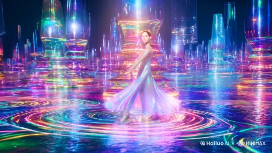一个al美女跳舞视频
 by Hailuo AI Video Generator