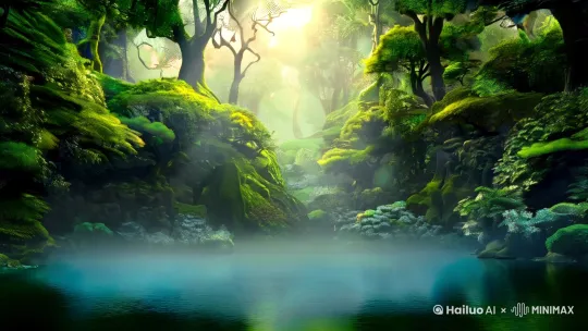 标题： 探索神秘世界：《山海经》异兽才艺大赏

场景描述：

开场： 深邃而神秘的远古森林，晨雾缭绕，伴随着悠扬的古典音乐，镜头缓缓推进。
介绍： 温柔且充满磁性的旁白介绍，《山海经》是中国古代一部包含神话地理知识的奇书，其中记载了众多奇异生物。今天，我们将见证这些传说中的生物展现它们独特的才艺与惊人的变身能力。
主体部分：

青鸾展翅： 镜头切换至一只优雅的青鸾，在清澈的湖面上翩翩起舞，随后展开巨大的翅膀，瞬间化为一团火焰飞向天际。
夔牛之吼： 在巍峨的山脉中，一头雄壮的夔牛出现，它用震撼人心的吼声使周围的岩石崩裂，然后它的身体开始发光，变身为一位强壮的战士。
应龙戏水： 看那条威风凛凛的应龙在波涛汹涌的大海上嬉戏，它不仅能够召唤风雨，还能变幻出多头形态，展现出其掌控自然的力量。
九尾狐幻术： 在一片繁花似锦的花园中，九尾狐以其绝美的身姿穿梭于花丛之间，利用其迷人的幻术让周围的一切都变成了梦幻般的仙境。
烛龙日月： 最后，伟大的烛龙现身，它的眼睛一睁一闭，便能控制昼夜更替，以无比壮观的形式结束这场视觉盛宴。
结尾：

总结： 旁白再次响起，提醒观众这些只是《山海经》中的一小部分奇妙生物，鼓励大家探索更多未知的故事。
呼吁行动： 邀请观众分享他们的想法，并关注频道获取更多相关内容。 by Hailuo AI Video Generator