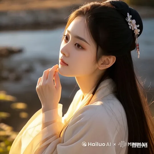 根据图片合理的进行后续动作的衔接。要唯美 by Hailuo AI Video Generator