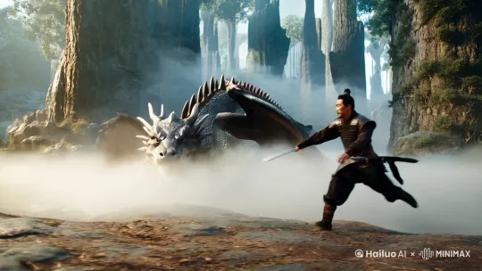 武松打龙 by Hailuo AI Video Generator