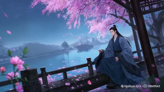桃花飘动
 by Hailuo AI Video Generator
