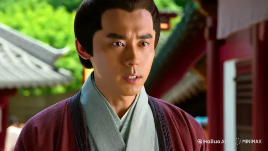 话音刚落，光芒一闪，吴少辰便发现自己已经站在新手村了，身边白光不断闪现，不停的有人出现，没多久便挤的不可开交。[左移,上升] by Hailuo AI Video Generator