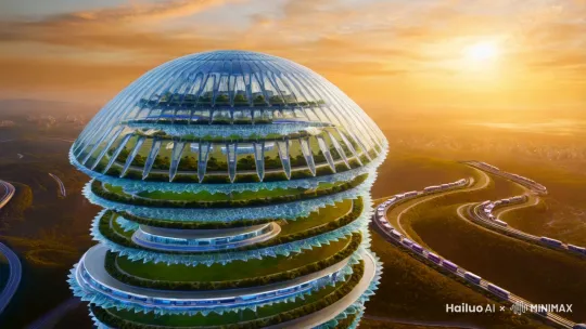 好，我现在需要帮用户创作一部关于未来科技城市的视频。首先，我得理解用户的需求是什么。用户可能想要一个充满未来感的城市景象，展示高科技元素，同时可能有故事情节或者视觉特效的侧重。不过用户没有具体说明是短片、宣传片还是其他类型，所以可能需要进一步询问，但根据现有信息，先按一般情况来处理。
接下来，我需要考虑未来科技城市的关键元素。通常这类题材会包括高楼大厦、悬浮交通工具、全息投影、智能机器人、绿色能源设施等。还要考虑城市的布局，比如分层结构，地面层可能有公园和行人区，中层是交通层，上层是建筑群。另外，科技感的光效、透明屏幕、无人机配送系统也是常见元素。
然后，故事线方面，用户可能希望有一个主角或者引导观众视角的角色。比如一个初到未来城市的访客，通过他们的探索展示城市的不同方面。或者围绕某个科技主题展开，比如环保科技、人工智能与人类的互动、太空电梯等。如果用户没有明确故事线，可能需要建议几种不同的方向供选择。
视觉风格方面，赛博朋克风格比较常见，但也可以考虑更明亮、干净的“未来乌托邦”风格，或者结合自然与科技的融合，比如城市中有大量垂直花园和生态建筑。色调可以选择冷色调的蓝、紫、银，或者暖色调的金、橙搭配绿色植物，营造不同的氛围。
音乐和音效也是关键。未来科技城市可能需要电子音乐，带有科技感的音效，比如磁悬浮的声音、全息界面交互的提示音，环境背景的城市白噪音，如飞行器的嗖嗖声、人群的低语等。音乐节奏可以根据视频的节奏变化，紧张或舒缓。
分镜设计需要规划不同的场景切换。比如开场可以从高空俯瞰城市，然后下降到街道层，展示悬浮车流和行人，接着进入某个科技大厦内部，展示全息会议室或实验室，再到公共区域的休闲科技设施，比如全息游戏区或智能咖啡店。结尾可能展示城市的夜景，灯光璀璨，或者升空视角离开城市。
技术实现方面，可能需要使用3D建模软件如Blender、Maya，结合特效软件After Effects，以及实拍与CG结合。如果用户资源有限，也可以考虑使用Unreal Engine的实时渲染，或者找现有的素材库组合。动画风格可以是写实或半写实，甚至抽象风格，取决于用户偏好。
另外，需要考虑视频的时长。如果是短片，可能需要3-5分钟，结构分为引入、发展、高潮、结尾。如果是宣传片，可能更短，1-2分钟，快速切换多个场景突出亮点。
潜在的主题和信息传递，比如科技与人文的平衡，环境可持续性，社会平等问题，或者纯粹展示技术进步。需要确定视频的核心信息，是展示未来生活的便利，还是探讨科技带来的挑战。
可能还需要加入一些创新元素，避免陈词滥调。比如独特的交通工具设计，新颖的建筑结构，或者社会制度的科技化呈现，比如虚拟货币交易、AI政府管理、智能医疗等。
最后，整理这些思路，形成一个结构化的提案，包括场景列表、角色设定、视觉风格描述、音乐建议和技术实现方法，供用户参考选择或调整。
以下是关于未来科技城市视频的详细创作方案，包含分镜设计、视觉元素及世界观构建：一、核心世界观设定
城市名称：新元市（NeoGenesis 2125）
时间线：22世纪中叶
核心科技：
	1.	量子能源网络：全城由悬浮式量子反应堆供能
	2.	生态融合系统：建筑表面覆盖光合纳米膜净化空气
	3.	神经互联矩阵：市民通过脑机接口接入城市AI中枢
	4.	重力调节层：城市分6个垂直功能区（地下-500米至空中3000米）
二、分镜设计（8分钟叙事结构）
序幕：黎明觉醒（00:00-00:45）
	●	俯视镜头穿过电离层云，展现城市穹顶防护罩的晨曦折射
	●	镜头下移呈现「垂直都市群」：
	●	空中层：反重力悬浮平台承载生态园区
	●	中层：透明磁轨列车穿梭于晶体建筑之间
	●	地面层：自适应道路实时重组交通流向
	●	背景音：环境电子音渐强，配合城市AI的早安播报
第一幕：晨间通勤（00:46-02:30）
	●	主角（仿生人工程师）通过视网膜认证唤醒智能家居
	●	特写：纳米机器人自动编织出动态服饰
	●	全景：搭乘个人飞行器穿越「量子隧道」，展现：
	●	全息广告投影的AI推荐系统
	●	无人机物流蜂群执行配送
	●	建筑外立面显示实时空气指数
	●	冲突点：遭遇磁暴警报，交通系统瞬间切换应急模式
第二幕：核心科技展示（02:31-04:15）
	●	地下-300层实验室场景：
	●	量子计算机阵列处理城市数据
	●	仿生人生产线的纳米级3D打印过程
	●	生态穹顶内的基因编辑植物园
	●	特写镜头：主角调试新型神经接口时的数据流可视化
	●	突发事件：检测到外星信号波动（为续集埋线）
第三幕：黄昏危机（04:16-06:00） by Hailuo AI Video Generator