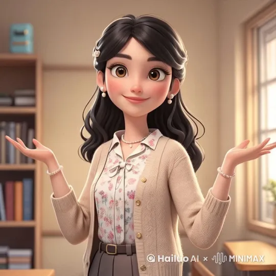 让图片上的人物开口说话，手不能离开画面 by Hailuo AI Video Generator