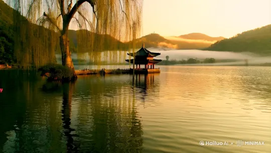 西湖美景
 by Hailuo AI Video Generator