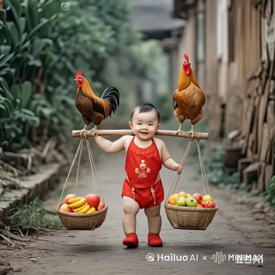 让娃娃说话 by Hailuo AI Video Generator