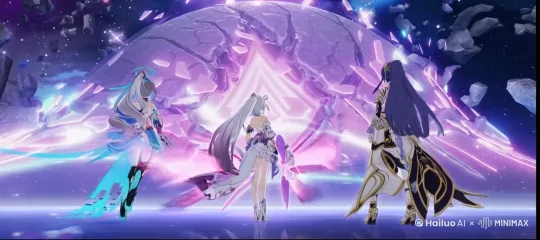 旁边的两人刺杀了，中间的那一个人，然后大爆炸 by Hailuo AI Video Generator