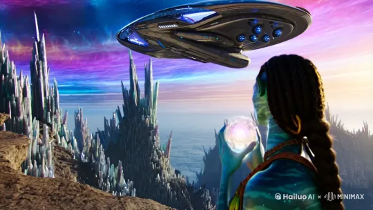 外星科幻感大片。 by Hailuo AI Video Generator