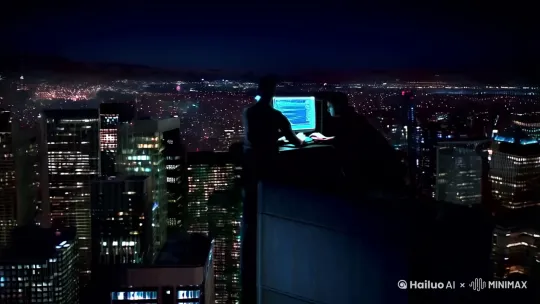 **场景：** 深夜，城市的天际线在远处闪烁，一座高楼顶层，特工A正在执行一项秘密侦查任务。

---

**镜头1：广角镜头**  
画面从城市夜景缓缓拉近，聚焦到高楼顶层的一扇窗户。窗户内透出微弱的蓝光，暗示有人在操作电子设备。

**镜头2：特写镜头**  
特工A的手快速敲击键盘，屏幕上显示复杂的代码和数据流。镜头聚焦在键盘上，手指快速移动，敲击声清晰可闻。

**镜头3：快速切换镜头**  
镜头突然切换到特工A的耳机，耳机中传来微弱的电流声和模糊的对话声。镜头拉近，声音逐渐清晰：“目标正在移动，保持警惕。”

**镜头4：特写镜头**  
特工A的眼睛，瞳孔微微收缩，眼神锐利，透过窗户的反射看到身后有一道黑影闪过。镜头聚焦在窗户的倒影上，黑影迅速消失。

**镜头5：快速摇镜头**  
镜头迅速摇向房间的另一侧，特工A猛地转身，手中的枪已经举起，对准黑暗中的角落。镜头晃动，营造紧张感。

**镜头6：特写镜头**  
镜头聚焦在枪口，微微颤抖，显示出特工A的紧张情绪。背景虚化，只有枪口清晰可见。

**镜头7：慢镜头**  
特工A的手指缓缓扣动扳机，镜头慢放，子弹从枪口射出，火花四溅。子弹飞行的轨迹被拉长，时间仿佛凝固。

**镜头8：切换镜头**  
子弹击中目标，镜头切换到目标的视角，画面模糊，逐渐变黑，暗示目标被击毙。

**镜头9：特写镜头**  
特工A的呼吸急促，额头渗出冷汗，镜头聚焦在他的脸上，眼神中透出一丝疲惫和释然。

**镜头10：广角镜头**  
镜头拉远，特工A站在窗前，城市的灯光映照在他的背影上，孤独而坚定。画面逐渐变暗，任务结束。

--- 

这段镜头设计通过快速切换、特写和慢镜头的结合，营造出紧张、悬疑的氛围，同时突出特工A的心理变化和任务的危险性。 by Hailuo AI Video Generator
