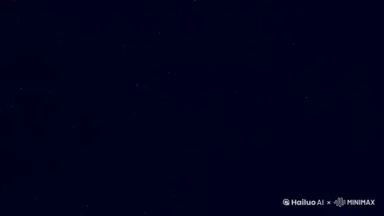 一道光从地球飞往太空 by Hailuo AI Video Generator