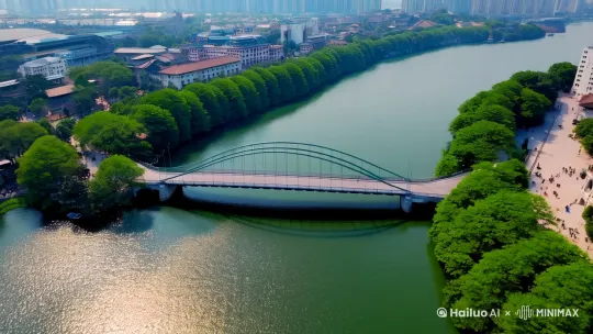 蠡湖 结尾镜头
拍摄方式:无人机高空府拍
运镜: 拉远并升高
速度: 缓慢拉远
画面:
镜头逐渐拉远,展现蠡湖与蠡湖大桥的壮丽景色。
蠡湖大桥横跨湖面,与湖水相映成趣,形成一幅壮丽的画卷。
镜头稍微升高,展现蠡湖与周围城市景观的和谐美。
背景音乐渐渐淡出,画面定格在蠡湖的壮丽全景。
蠡湖,这座无锡的璀璨明珠,以其独特的魅力,吸引着无数游客。在这里,水光潋滟,绿树成荫,尽显江南水乡的灵动与温婉。 by Hailuo AI Video Generator