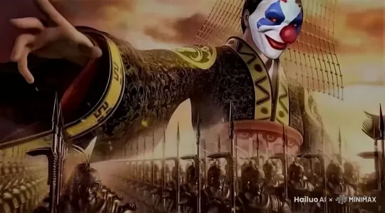 图片中人物转身慢动作喷一发龙息弹 by Hailuo AI Video Generator