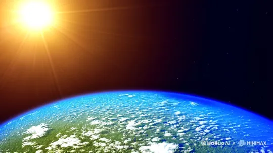 帮我制作从地球到宇宙边缘的视频 by Hailuo AI Video Generator