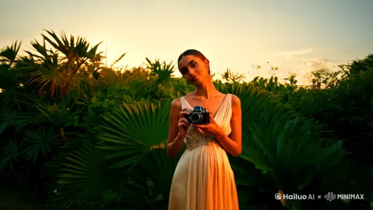 美女拍性感写真 by Hailuo AI Video Generator