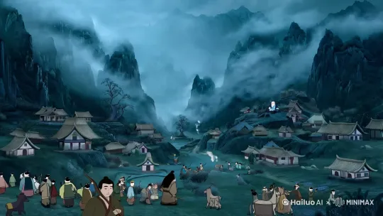 在中国的广袤土地上，流传着无数古老的民间故事，其中不乏关于鬼怪的传说。这些故事往往承载着人们对未知世界的恐惧与敬畏，同时也蕴含着深刻的道德寓意。以下是一则具有中国传统文化特色的民间鬼故事，它以正式的语气叙述了一段关于勇气与智慧的传奇。

---

在古老的中国，有一个被群山环抱的宁静村落，名叫灵溪村。村中居民世代相传着一个古老的传说，关于一个名为“幽谷鬼影”的神秘存在。据说，在村子附近的深山幽谷中，居住着一个孤独的鬼魂，它曾是一位善良的书生，因一场意外不幸丧生，灵魂无法安息，便在山谷中徘徊。

村民们对这个传说深信不疑，每当夜幕降临，便没有人敢于靠近那个幽谷。然而，随着时间的流逝，关于幽谷鬼影的传说逐渐被人们淡忘，直到有一天，一个名叫李勇的年轻猎人，为了寻找失踪的父亲，决定深入幽谷探个究竟。

李勇的父亲是一位经验丰富的猎人，但在一次狩猎中失踪了。村里的长者们私下议论，认为他可能遭遇了不幸，但李勇坚信父亲一定还活着。他带着弓箭和勇气，踏上了寻找父亲的旅程。

当夜，李勇来到了幽谷的边缘。月光下，山谷显得格外幽静，但四周的阴冷气息让他不寒而栗。他深吸一口气，迈步走进了幽谷。随着深入，周围的雾气越来越浓，仿佛有一种无形的力量在拉扯着他。突然，一阵凄厉的哭声在山谷中回荡，李勇的心脏猛地一跳。

他紧握弓箭，警惕地环顾四周。就在这时，一个模糊的身影出现在他的视线中。那是一个穿着古代书生服饰的幽灵，面容模糊不清，但眼神中透露出深深的悲伤和孤独。李勇没有逃跑，反而走上前去，向幽灵询问他父亲的下落。

幽灵沉默了片刻，然后缓缓开口，声音如同山谷中的回声，低沉而悠长。他告诉李勇，自己确实在山谷中遇到了他的父亲，但他的父亲并未遭遇不幸，而是被山谷中的一个隐秘洞穴所吸引，现正安然无恙地在洞中探索。

李勇听后，心中的恐惧消散了大半。他请求幽灵带他去见父亲。幽灵犹豫了一下，最终还是答应了他的请求。在幽灵的引领下，李勇来到了那个隐秘的洞穴。洞穴中，他看到了正在研究一块奇异石碑的父亲。

父亲见到李勇，既惊讶又高兴。他解释说，这块石碑上刻有古老的智慧，他一直在试图解读。李勇将幽灵的故事告诉了父亲，两人决定一起感谢这位幽灵的帮助。

从此，灵溪村的居民们不再害怕幽谷鬼影，而是将其视为守护灵，每年都会在特定的日子前往山谷，向这位善良的书生幽灵献上祭品，以示敬意。而李勇和他父亲的勇敢与智慧，也成为了村中流传的佳话。

---

这个故事以正式的语气讲述了勇气和智慧如何战胜恐惧和未知，同时也展现了人与灵之间的和谐共处。故事中的幽谷鬼影，从最初的恐怖传说，转变为守护灵，体现了中国传统文化中对鬼神的敬畏与尊重。 by Hailuo AI Video Generator