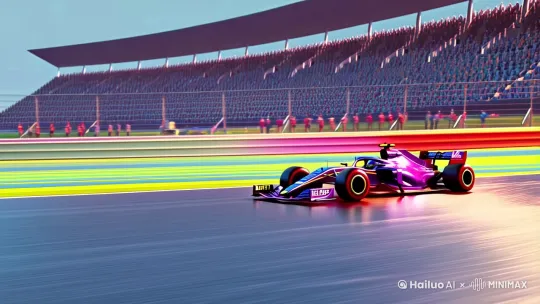 F1赛车 微缩版 3d写实玩具画风 by Hailuo AI Video Generator