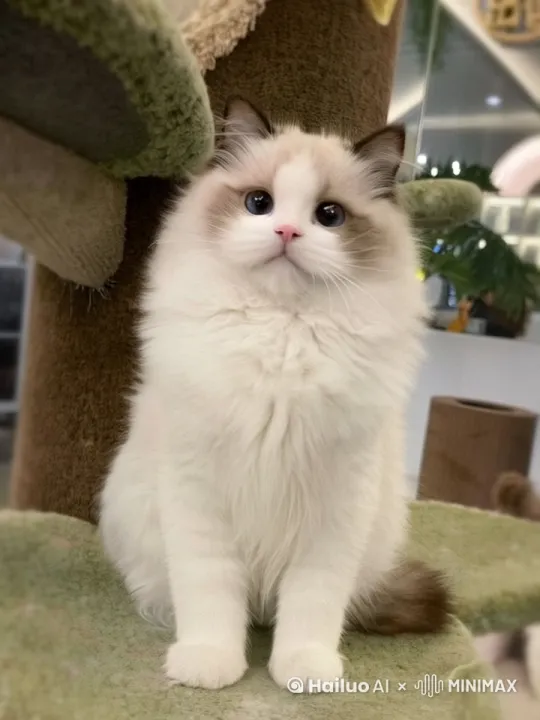 视频开始,猫咪穿着小巧的厨师围裙,站在摆放整齐的厨房台前。它熟练地拿起一块鲜嫩的豆腐,小心翼翼地切成均匀的小块,那专注的眼神仿佛在确保每一刀都恰到好处。
接着,猫咪点燃炉灶,蓝色的火苗欢快地跳跃着。它将锅烧热,倒入适量的油,油热后,猫咪准确地撒入葱姜蒜等调料,瞬间,香气四溢。
随后,猫咪又依次加入盐、生抽、花椒粉等调料,每加一种调料,都像是在进行一场精心设计的仪式。
最后,猫咪端起锅,将麻婆豆腐熟练地装盘,撒上一把葱花作为点缀。一份色香味俱全的麻婆豆腐就这样在猫咪的巧手下完成了。 by Hailuo AI Video Generator