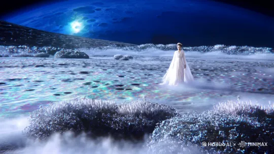 月亮里住着嫦娥(๑ᴖ◡ᴖ๑)🌕 by Hailuo AI Video Generator