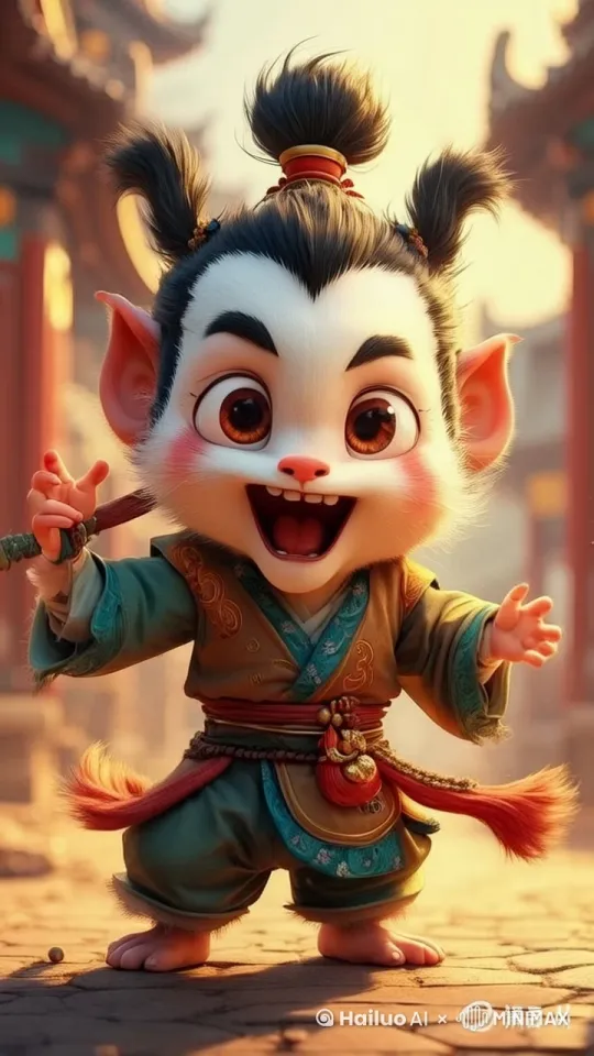让申公豹翻身做主角，重做家族小骄傲。 by Hailuo AI Video Generator