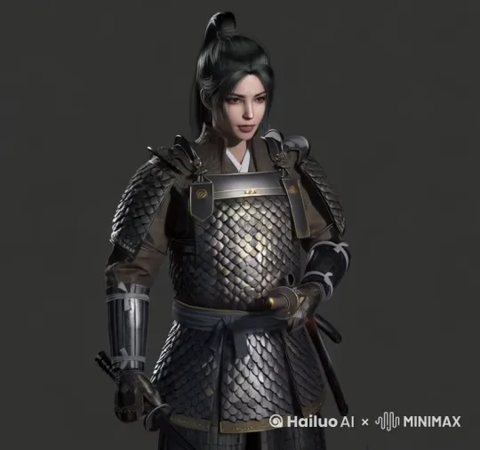 用刀打一套电影里面的太极拳， by Hailuo AI Video Generator