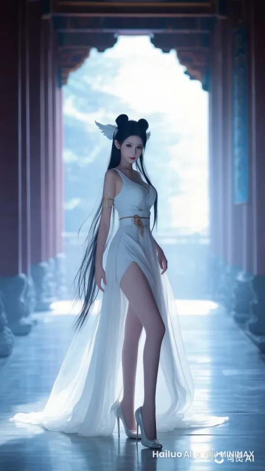 仙女舞动，动作流畅，电影质感 by Hailuo AI Video Generator