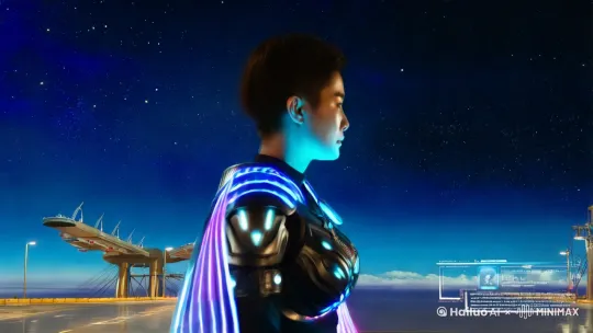 **1. 开场镜头(0:00-0:30)**
- 星际港口全景(使用Canva星空模板)
- 姜青阳侧脸特写(强调雕塑感五官)
- 战甲细节:肩部能量纹路+磁悬浮披风
- 关键道具:量子光刃(建议用LED灯管+后期特效)
**2. 核心冲突(0:30-1:00)**
- 全息投影讯息:"天狼星遭黑武士团围攻"
- 姜青阳跨上星际摩托(可用无人机俯拍骑行镜头)
- 太空跃迁特效(推荐使用Blender免费模板)
**3. 高潮战斗(1:00-1:45)**
- 光剑对决慢镜头(需60帧拍摄+花瓣特效)
- 战术目镜扫描敌人(After Effects红框特效)
- 必杀技:光子星爆(粒子特效预设包)
**4. 结尾悬念(1:45-2:00)**
- 战损版战甲特写
- 神秘图腾在手臂浮现
- 画外音:"这只是开始..."
**制作工具包**:
1. 特效素材:Mixkit(免费战斗特效)
2. 配乐:Epidemic Sound太空史诗分类
3. 剪辑软件:DaVinci Resolve(免费版)
4. 3D模型:Sketchfab星际战士tag
**角色塑造技巧**:
- 标志性动作:转剑收刃+甩披风
- 声音设计:电磁混响效果处理台词
- 视觉对比:银白战甲vs暗红敌军
**低成本实拍方案**:
1. 战甲:EVA泡沫雕刻+汽车金属喷漆
2. 场景:停车场夜间拍摄+星空背景合成
3. 替身:武打动作局部特写+全景用CG角色
**注意事项**:
- 每个镜头控制在3-5秒保持节奏
- 用手机电影模式拍摄浅景深效果
- 重点投资主角面部特写灯光(环形灯+蓝色侧光)
需要任何具体环节的详细教程或定制化调整,我可以继续提供专业建议。建议先制作15秒概念短片测试效果。 by Hailuo AI Video Generator