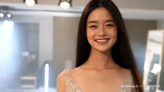 女主角  尼亚  理智，美丽，职业 模特 by Hailuo AI Video Generator